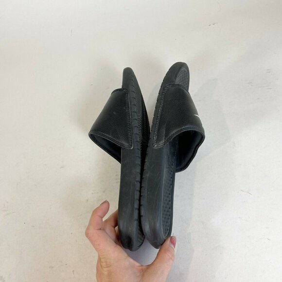 Nike Mens Benassi Just Do It Classic Slides Sandal Black 8 Athletic Lightweight - Picture 6 of 7